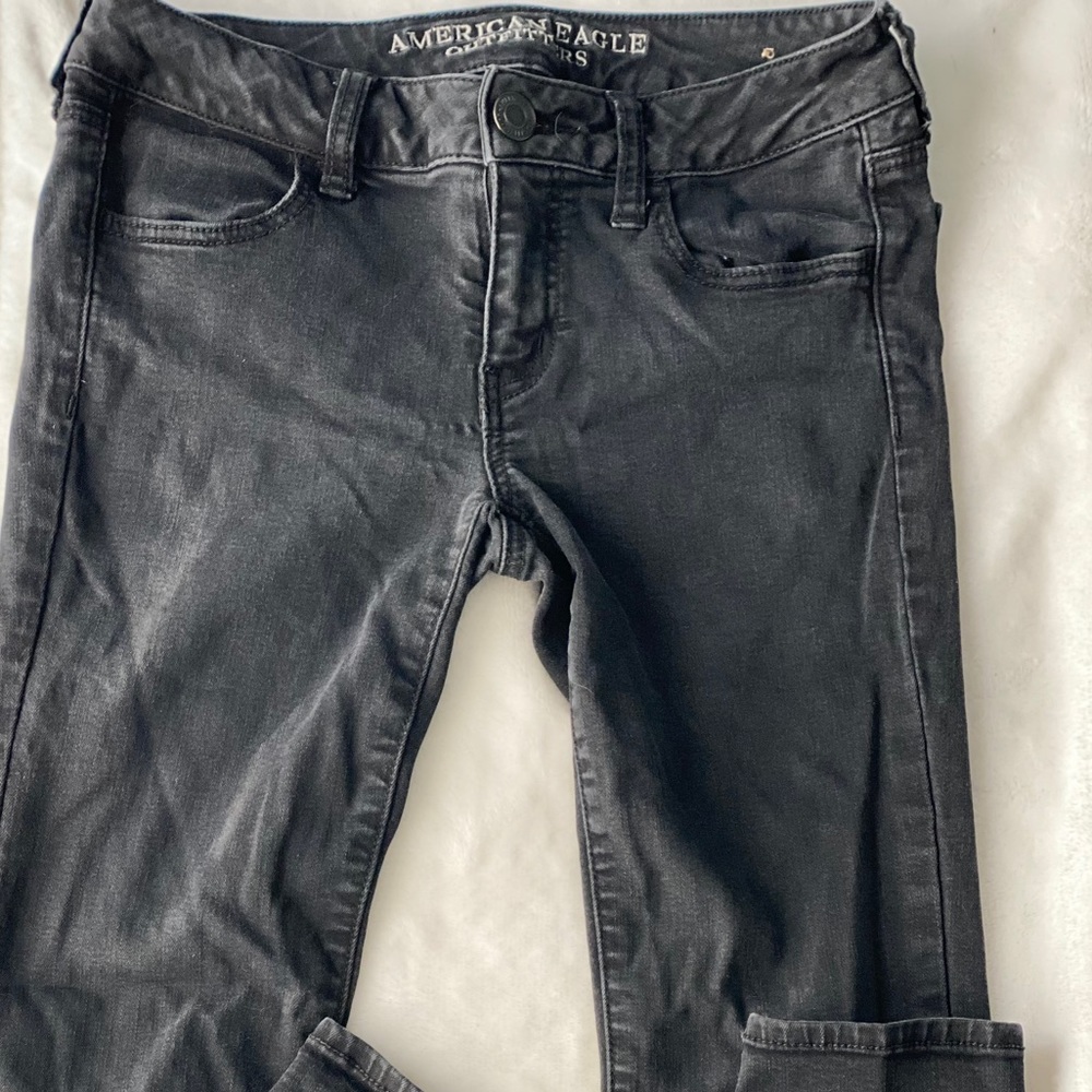 American Eagle super stretch jegging black
